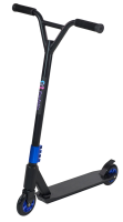 Самокат трюковой HD-S2005 (колёса 110 мм, алюм. обод, стальной Y-руль)  чёрно-синий