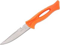 Нож нескладной рыбацкий Ножемир Окунь F-212O со стропорезом и серрейтором