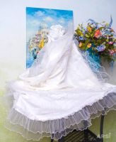 Плед на выписку "Венеция" (молочный), арт.1033М (лето (t от +15 до +25 С))