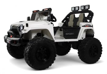 Детский электромобиль Jeep A222AA белый
