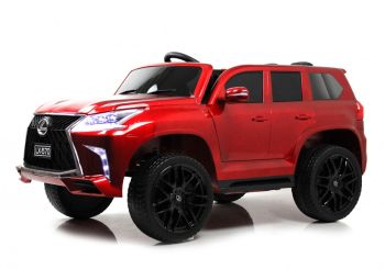 Детский электромобиль Lexus 570 (E555EE) красный глянец