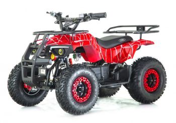 Детский электроквадроцикл TIKI LUX красный Spider