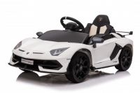 Детский электромобиль Lamborghini Aventador SVJ (A333MP) белый