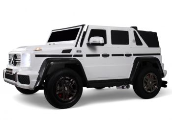 Детский электромобиль Mercedes-Maybach G650 Landaulet (M999MM) белый