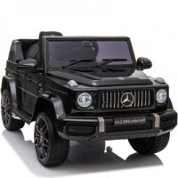 Детский электромобиль Mercedes-AMG G63 (O777OO) черный глянец