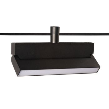 Трек-светильник Флекси 12W LED 4000К 48 V черный 23,3*13,2,4см (852012501)