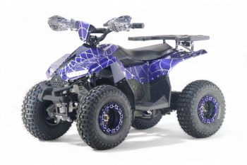 Детский электроквадроцикл LEON 48V синий спайдер