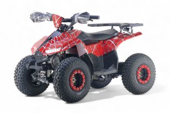 Детский электроквадроцикл LEON 48V красный спайдер