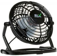 Вентилятор бытовой Rix RDF-1500USB (черный)