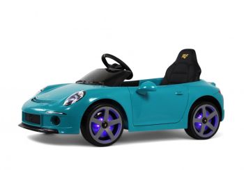 Детский электромобиль Porsche 911 RUF (A444AA) синий