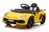 Детский электромобиль Lamborghini Aventador SVJ (A333MP) желтый