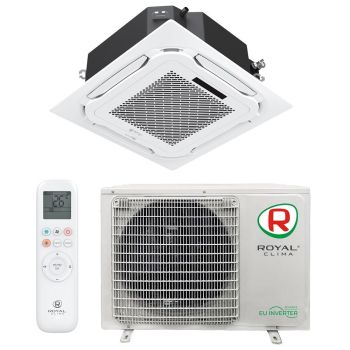 Полупромышленная сплит-система кассетного типа ROYAL CLIMA COMPETENZA DC INVERTER (CO-4C 12HNDI/CO-E 12HNDI/pan 8D1)