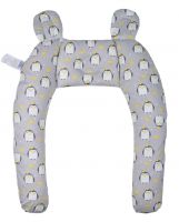 Farfello Мягкие защитные барьеры W2 (Пингвины, серый)