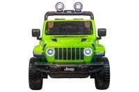 Электромобиль Джип Jeep Rubicon 4x4 (зелёный)