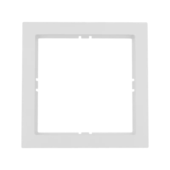 Рамка для терморегуляторов SIMPLE, белая ENGO (BEZEL-1W)