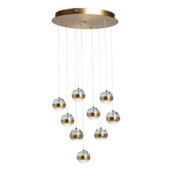 Люстра (пульт) Капелия 9*6W LED 220 V (730010809)