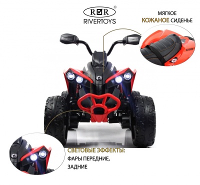 Детский электроквадроцикл BRP Can-Am Renegade (Y333YY) красный
