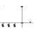 Люстра Астор 3*45W GU10+1*5W G9 220V (545014404) Люстра Астор 3*45W GU10+1*5W G9 220V (545014404)