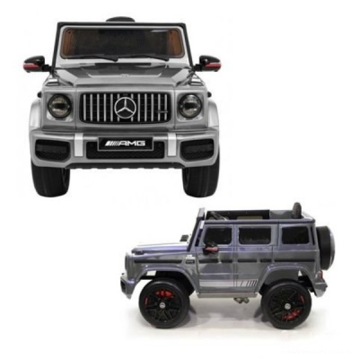 Детский электромобиль Mercedes-Benz G63 (K999KK) серый глянец