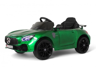 Детский электромобиль Mercedes-Benz AMG GT X777XX зеленый глянец