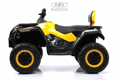 Детский электроквадроцикл T001TT 4WD желтый