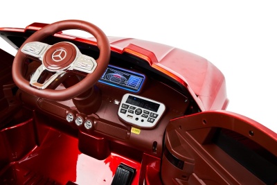 Электромобиль Mercedes-Benz GLB (красный краска)