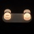Спот Этингер 2*2,5W LED 220 V (704023602)