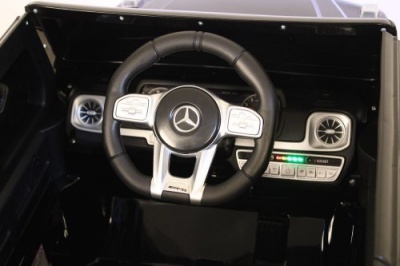 Детский электромобиль Mercedes-Benz G63 (T999TT) черный глянец