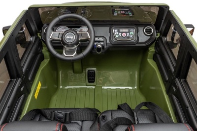 Электромобиль Джип Jeep Rubicon 6768R (хаки)