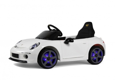Детский электромобиль Porsche 911 RUF (A444AA) белый