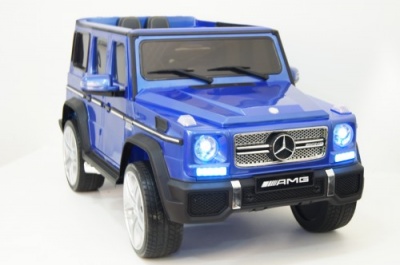 Детский электромобиль G65 (4*4) синий глянцевый