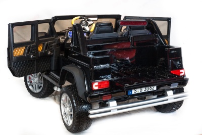 Электромобиль Mercedes-Benz Maybach G650 AMG 4x4 (чёрный краска)