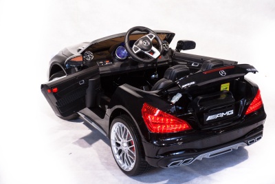 Электромобиль Mercedes-Benz SL65 (чёрный краска)