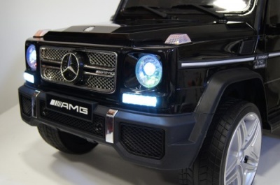 Детский электромобиль Мercedes-Benz G65 черн. глян