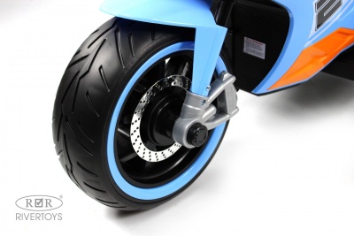 Детский электромотоцикл C005MC синий