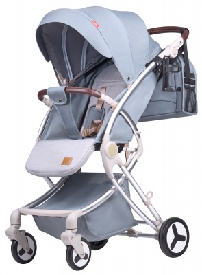 Коляска детская Aimile Summer Original (Pearl) (Стальной Серый ASP-1)