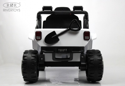 Детский электромобиль T222TT 4WD белый