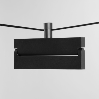 Трек-светильник Флекси 12W LED 3000К 48 V черный 22*13*2,3см (852011001)