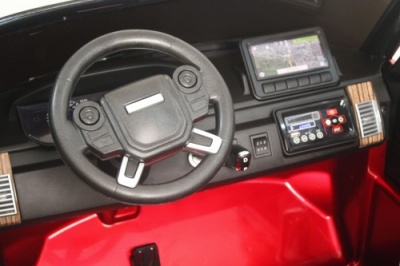 Детский электромобиль Range Rover HSE 4WD (DK-PP999) вишневый глянец