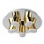 Люстра Фленсбург 5*4W LED 220 V (609013505)