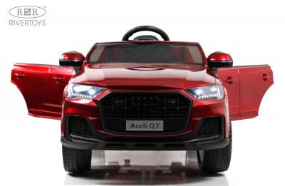 Детский электромобиль AUDI Q7 (HL678) красный глянец