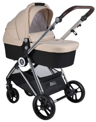 Коляска модульная 2в1 Cloud Baby CB (CB-22 Бежевая)