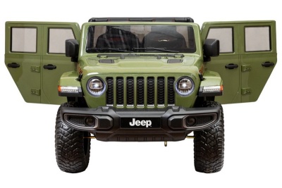 Электромобиль Джип Jeep Rubicon 6768R (хаки)