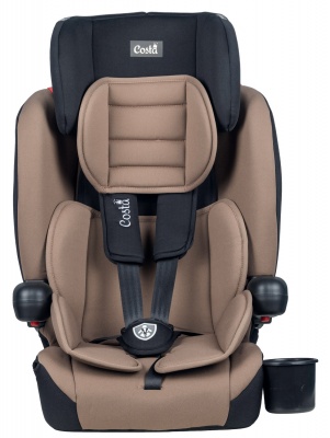 Автокресло детское KBH305 ISOFIT (Светлобежевое-черное lightbiege/black, KBH305LBB)