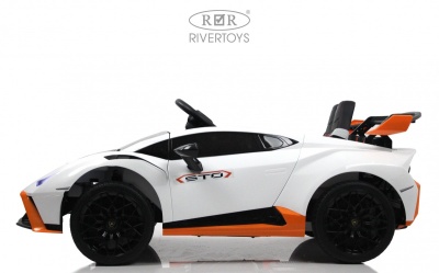 Детский электромобиль Lamborghini Hurac?n STO (E888EE) белый