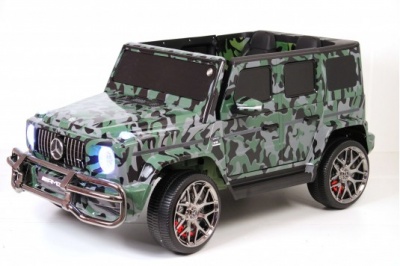 Детский электромобиль Mercedes-AMG G63 4WD (S307) камуфляж