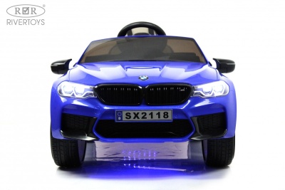 Детский электромобиль BMW M5 Competition (A555MP) синий
