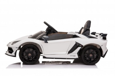 Детский электромобиль Lamborghini Aventador SVJ (A333MP) белый