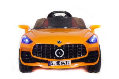 Электромобиль Mercedes Benz SPORT (оранжевый)