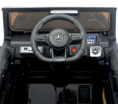 Детский электромобиль Mercedes-Benz G63 (K999KK) черный глянец
